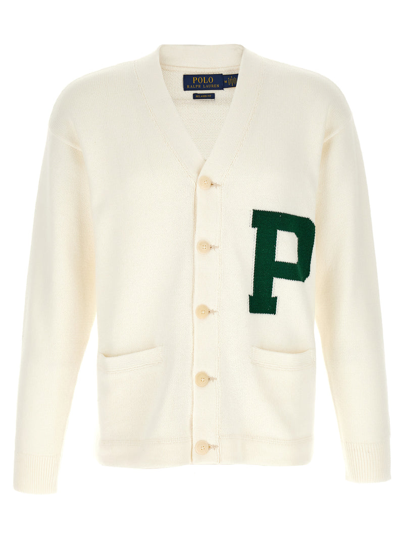 Polo Ralph Lauren Polo Ralph Lauren Letter Intarsia Cardigan