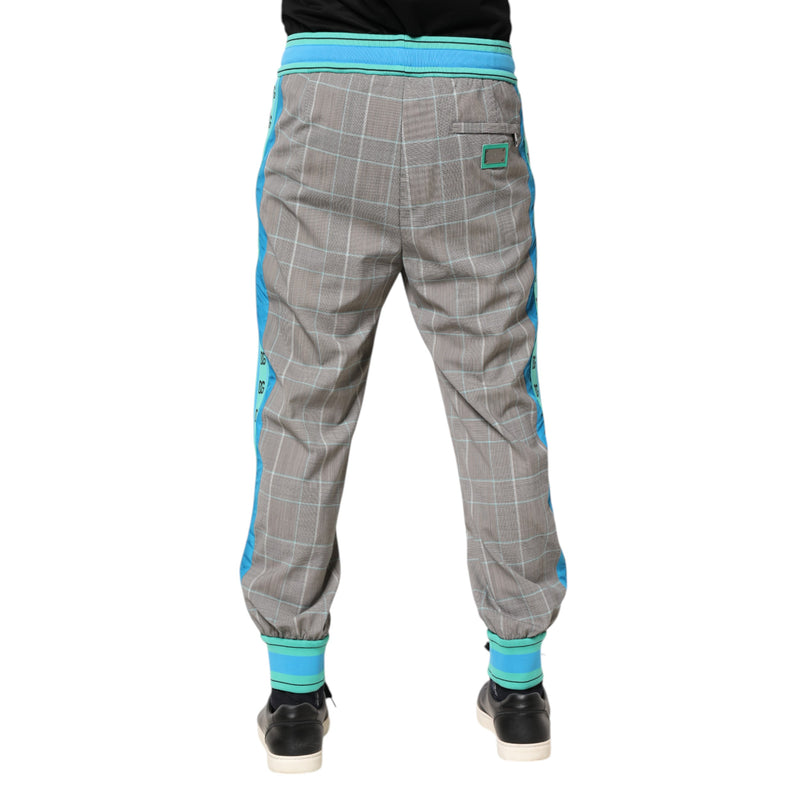 Dolce & Gabbana Multicolor Cotton Men Jogger Sweatpants Pants