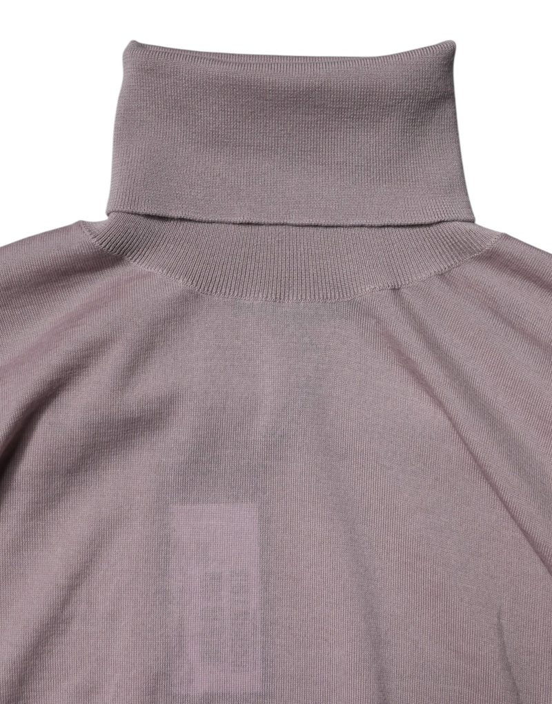 Jersey de punto de cachemira marrón para hombre de Dolce & Gabbana