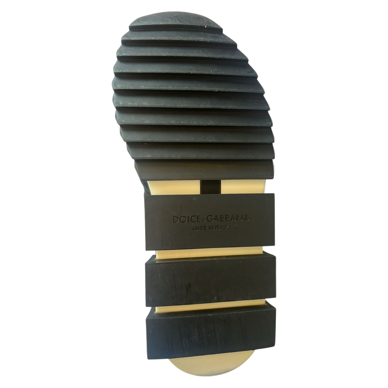 Zapatillas de trekking Sorrento negras de malla Dolce & Gabbana