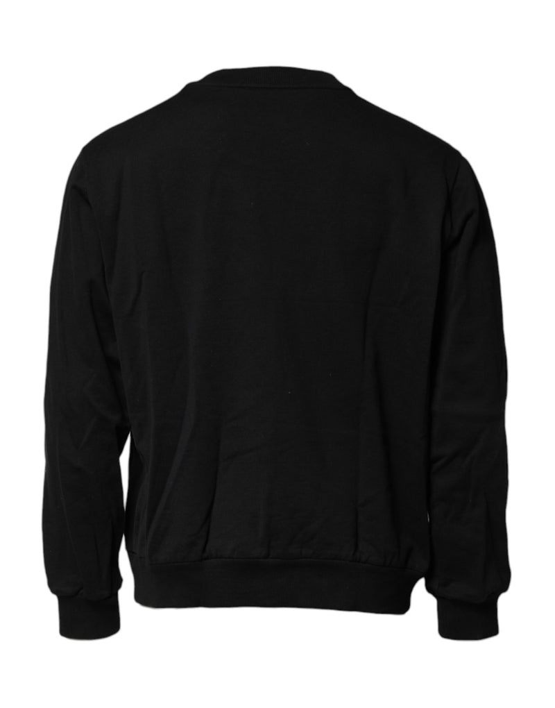 Sweat-shirt Dolce & Gabbana noir à broderie logo