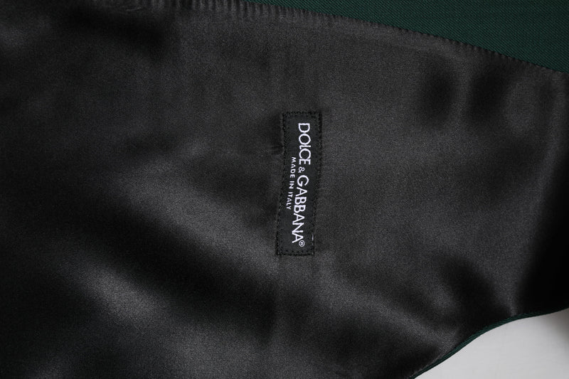 Chaleco formal Dolce & Gabbana verde de lana para hombre