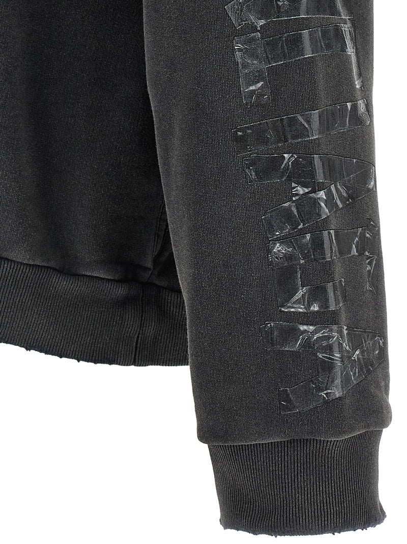 Balenciaga Transparent Tape Hoodie | Urbalenti™ NYC