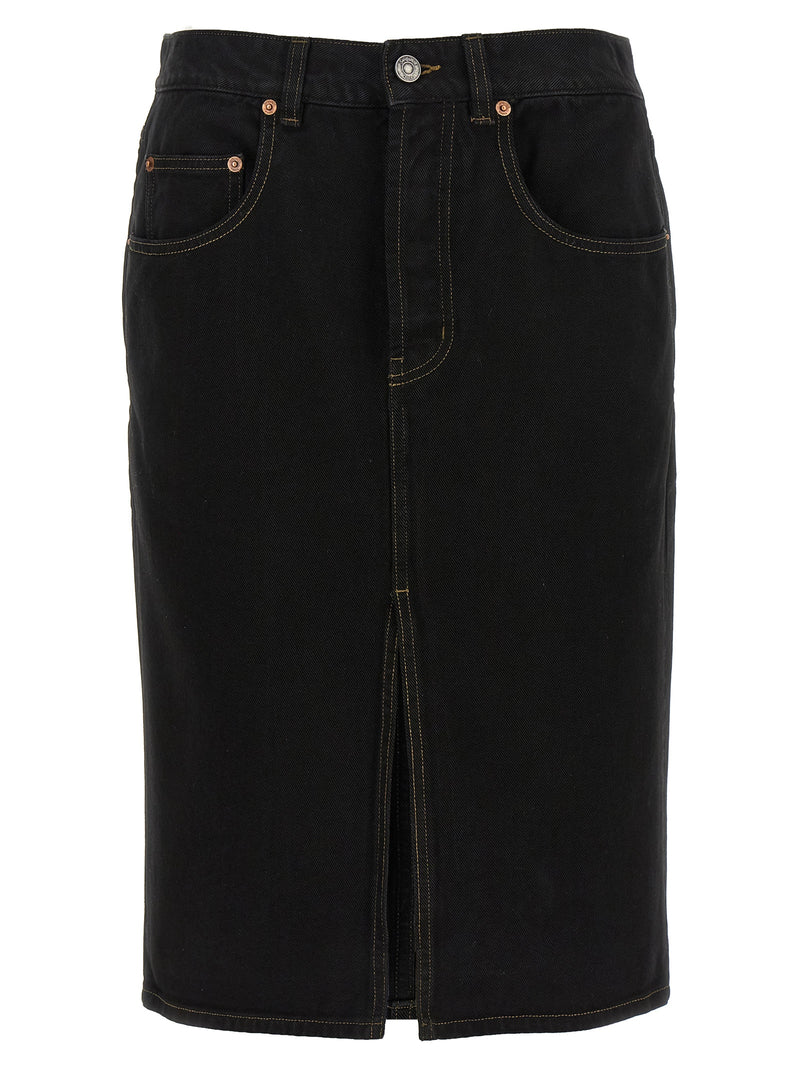 Falda lápiz Saint Laurent