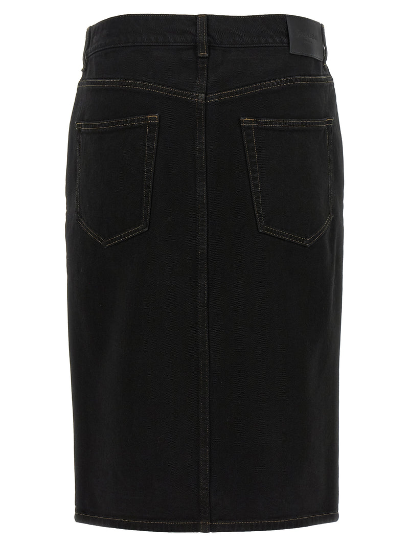 Falda lápiz Saint Laurent