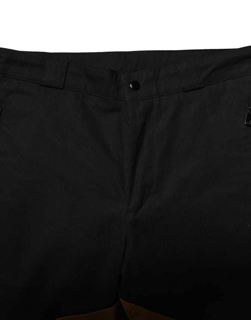 Pantaloni da uomo slim fit in cotone multicolore Dolce & Gabbana