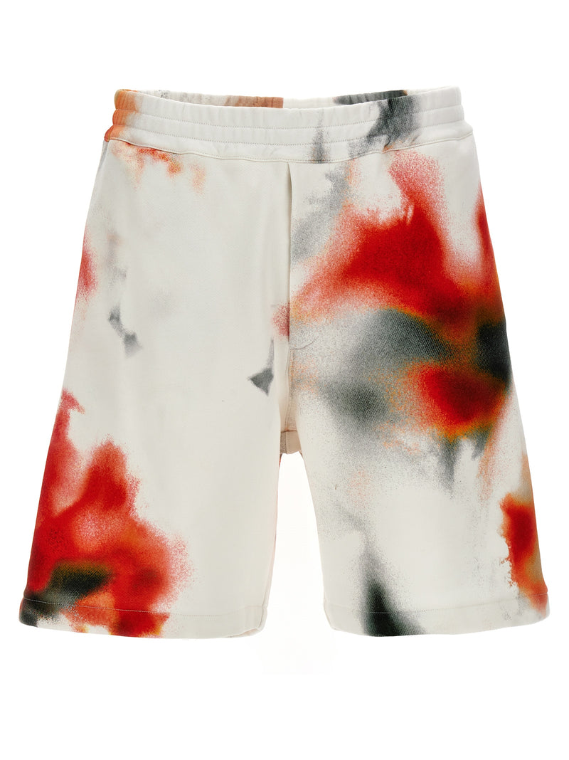 Alexander McQueen Obscured Flower Bermuda Shorts | Urb... | Urbalenti™ NYC
