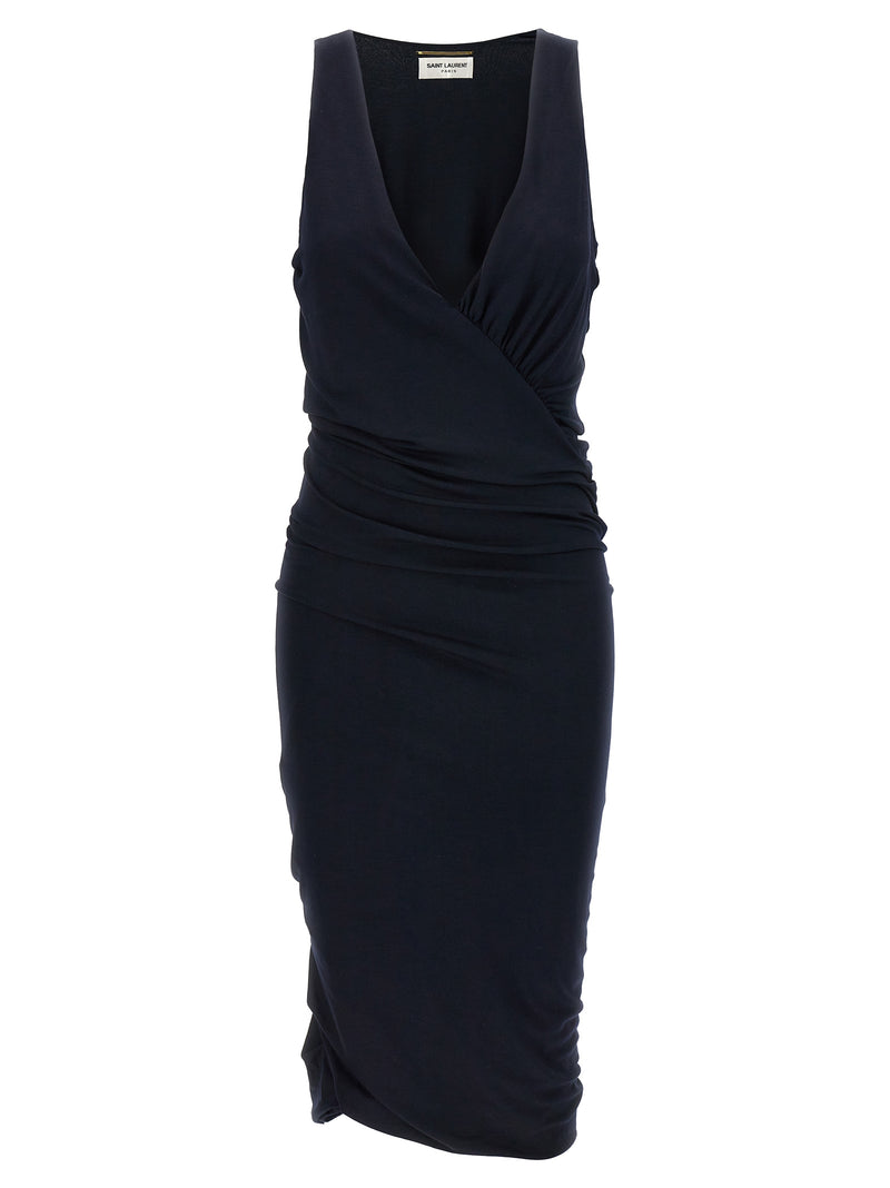 Saint Laurent Jersey Dress | Urbalenti™ NYC