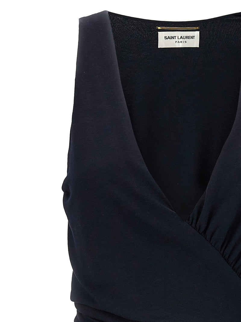 Saint Laurent Jersey Dress | Urbalenti™ NYC