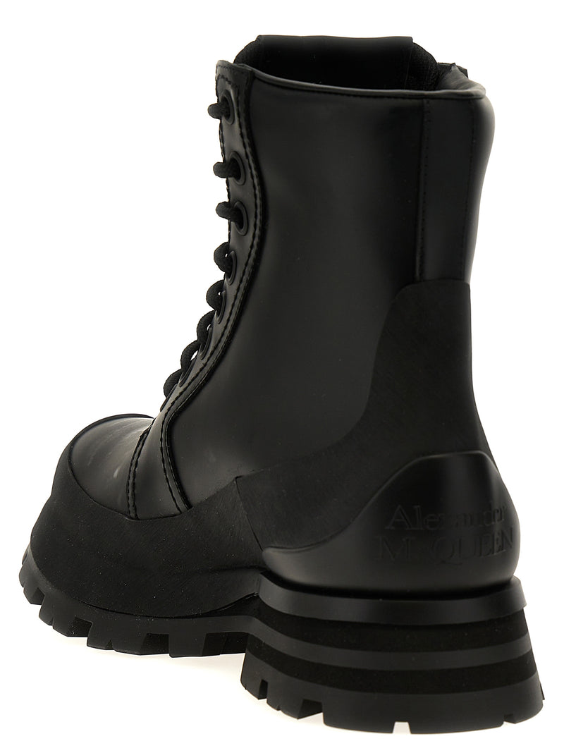 Alexander McQueen Wander Ankle Boots - Leather - Style Q11000 | Urbalent... | Urbalenti™ NYC