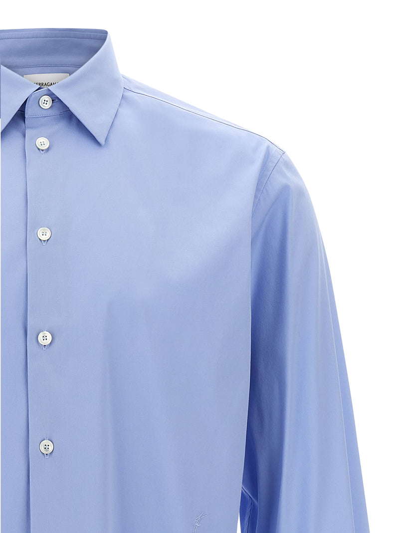 Ferragamo Poplin Shirt Variant 2 | Urbalenti™ NYC