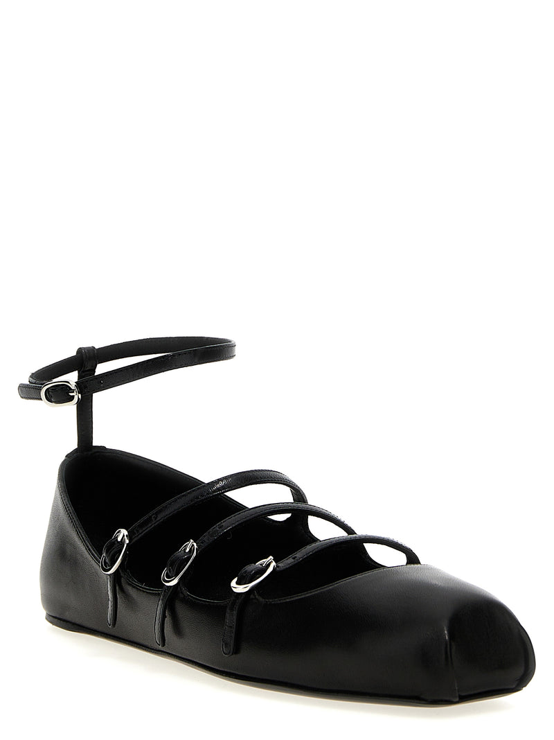 Alexander McQueen Alexander McQueen Leather Strap Ballet Flats