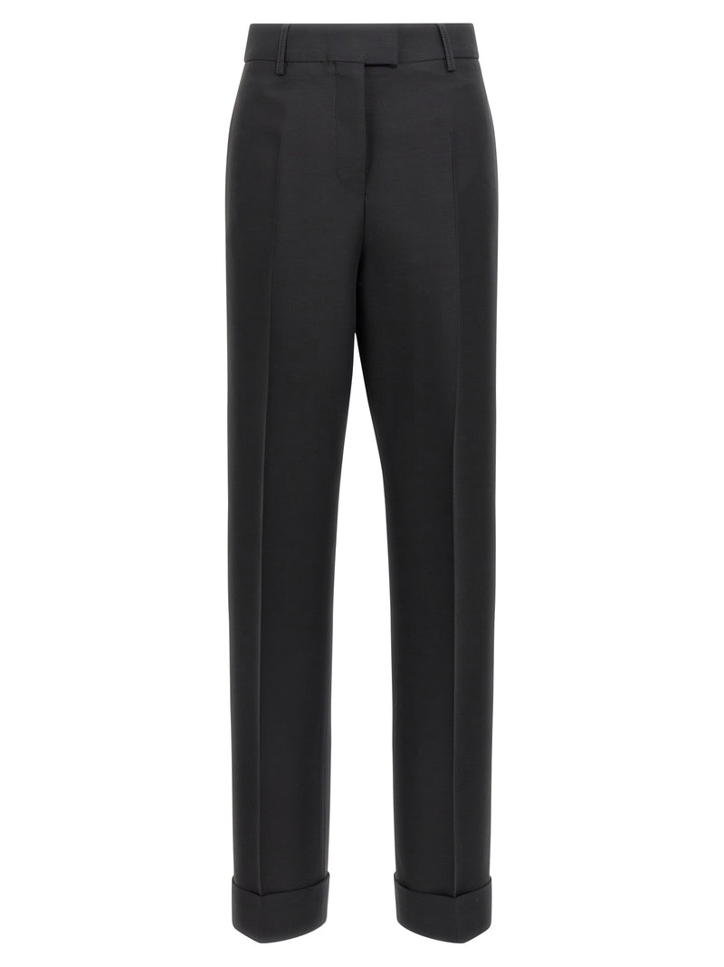 Ferragamo Ferragamo Stretched Pleated Trousers
