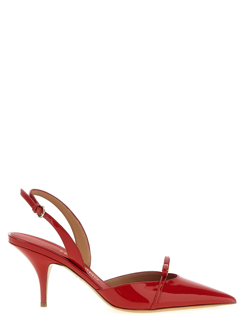 Ferragamo Gylla Slingback - Red Patent Leather | Urbalenti™ NYC