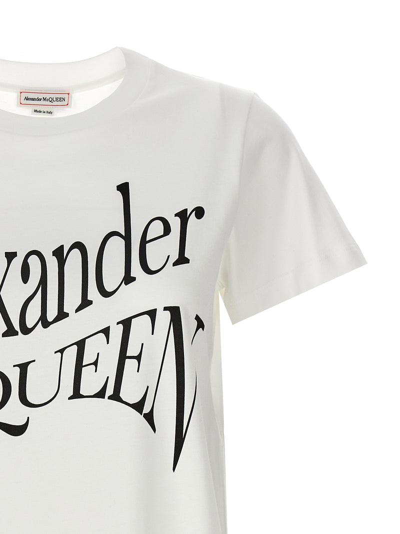 Alexander McQueen Logo Print T-shirt Variant 1 | Urbalenti™ NYC