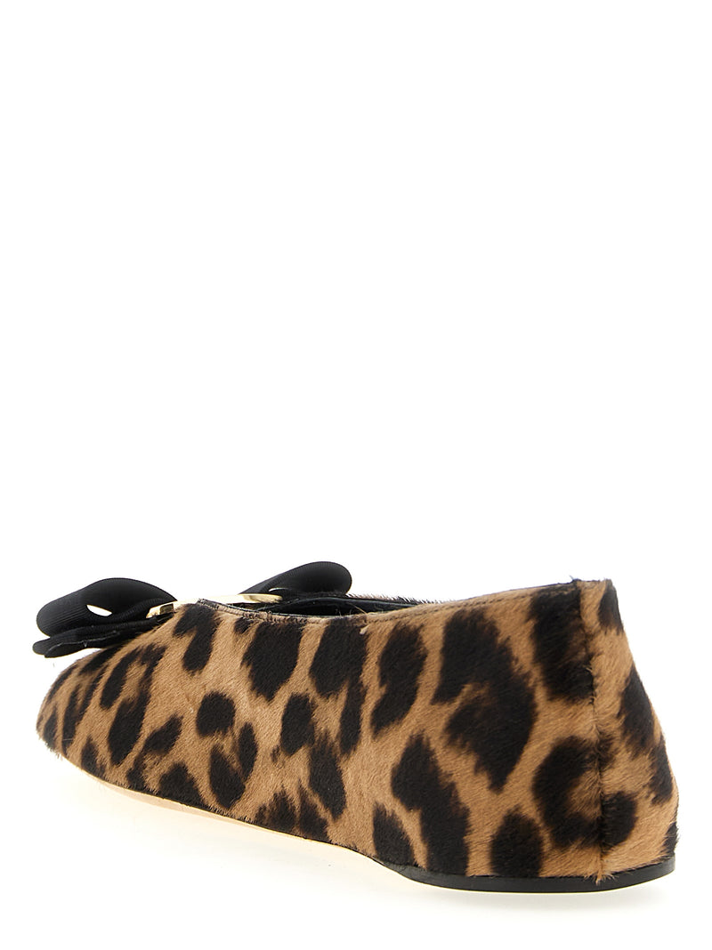 Ferragamo Vanna Ballet Flats - Rubber | Urbalenti™ NYC