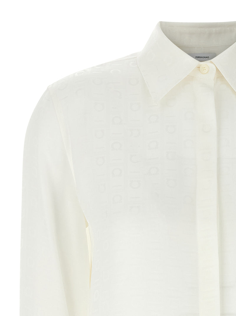 Ferragamo Ferragamo Monogram Shirt