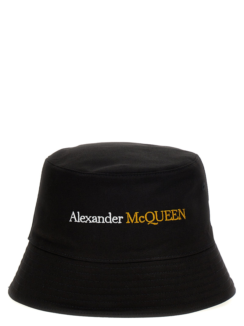 Alexander McQueen Logo Bucket Hat | Urbalenti™ NYC