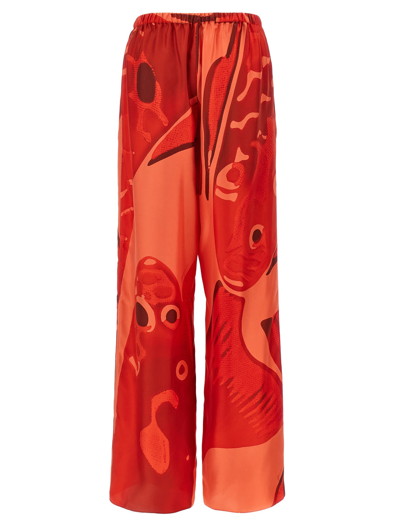 Ferragamo Ferragamo Palazzo Silk Pants