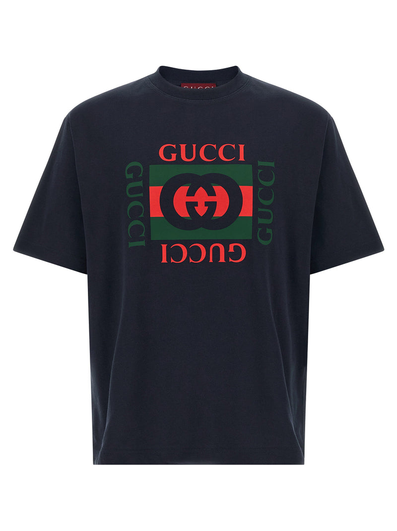 Gucci Gucci Logo Print T-shirt