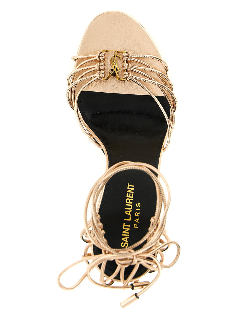 Saint Laurent Babylone Sandals | Urbalenti™ NYC
