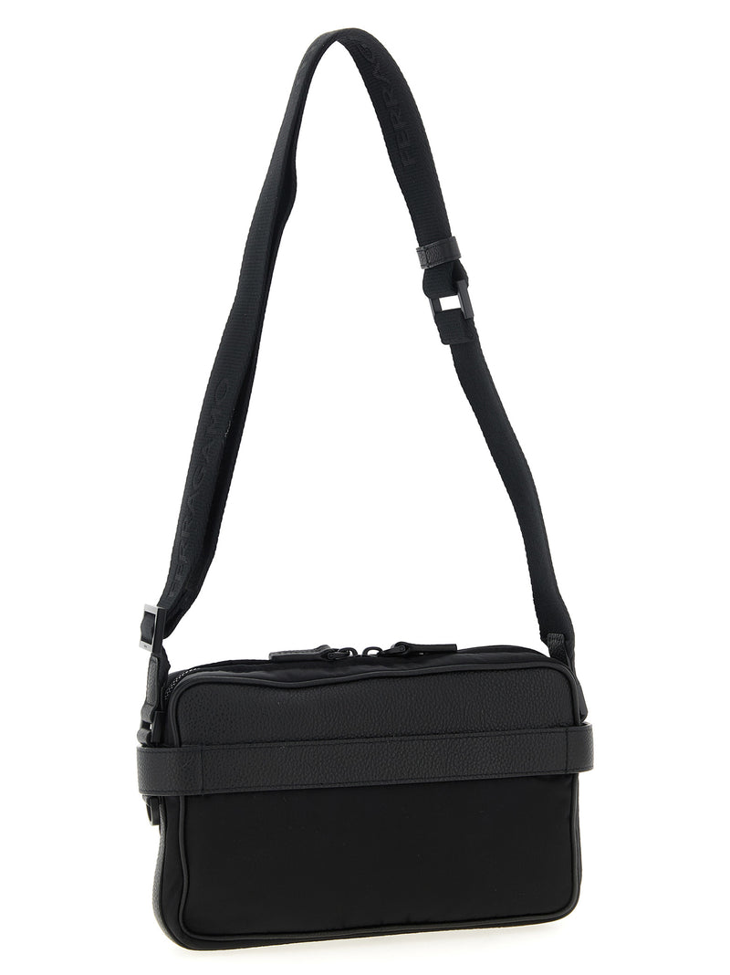 Ferragamo Twins Nylon Crossbody Bag | Urbalenti™ NYC