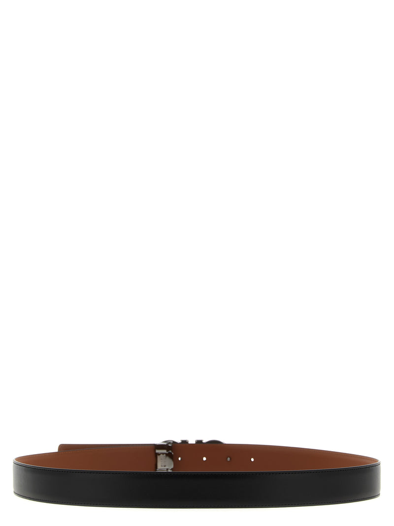 Ferragamo Gancini Reversible Belt - Leather Reversible - Style 24NERO |... | Urbalenti™ NYC
