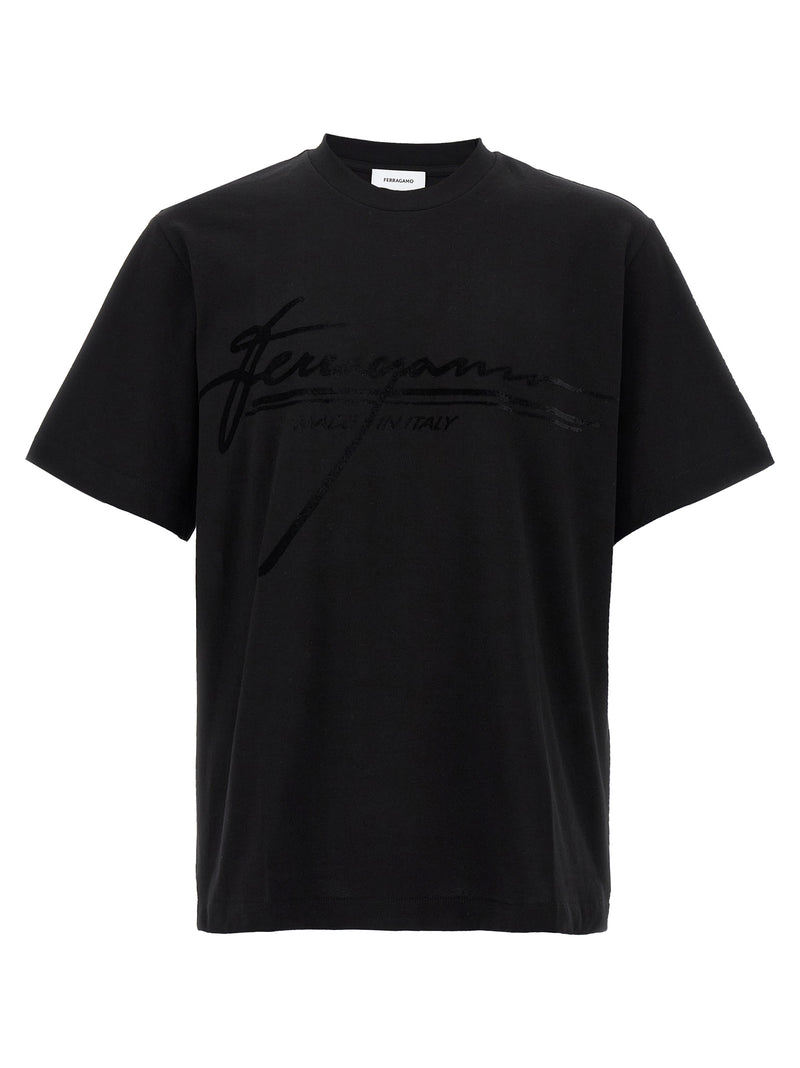 Ferragamo Firma T-shirt | Urbalenti™ NYC