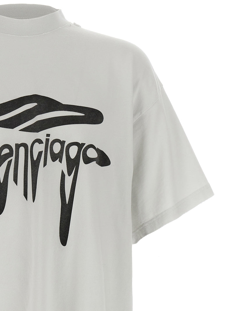 Balenciaga 3b Liquefied T-shirt | Urbalenti™ NYC