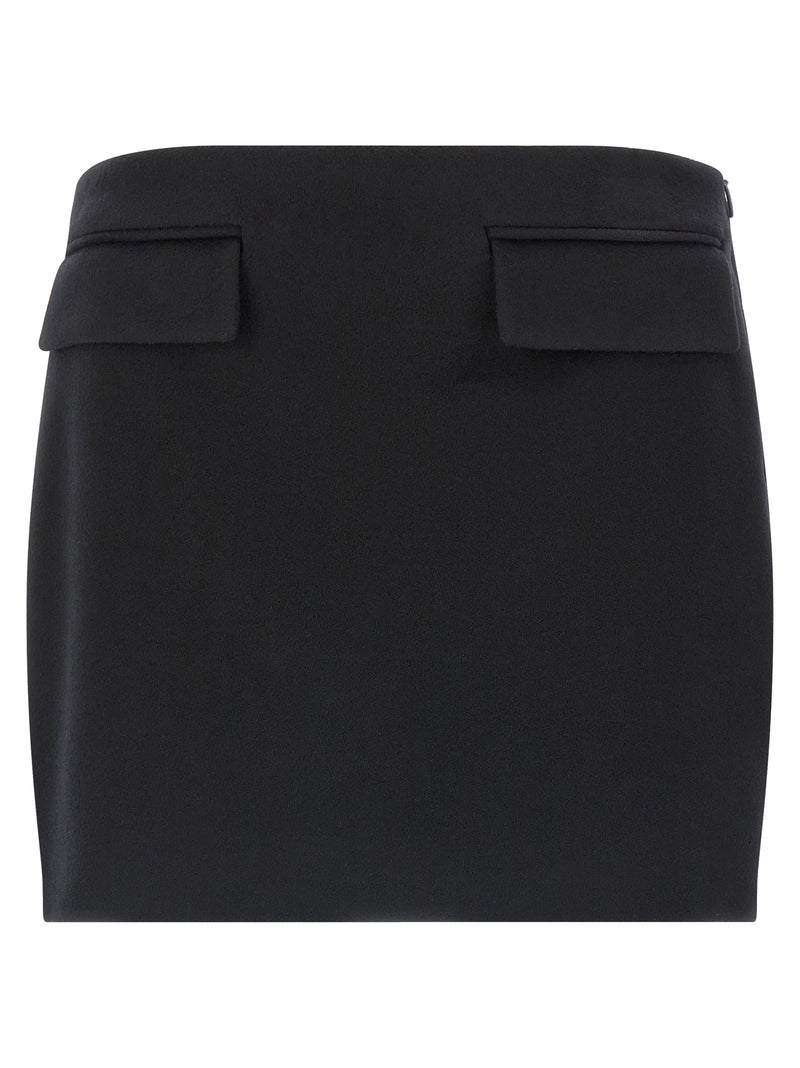Ferragamo Ferragamo Cashmere Wool Skirt