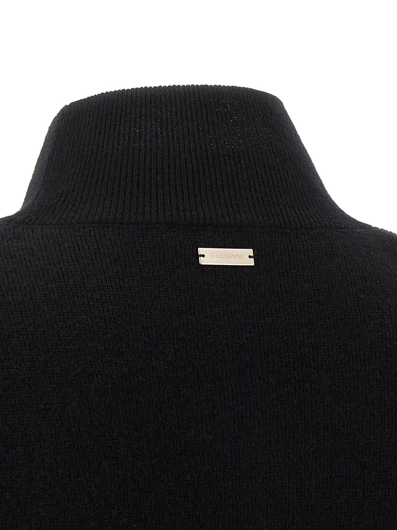 Ferragamo Floral Insert Sweater | Urbalenti™ NYC