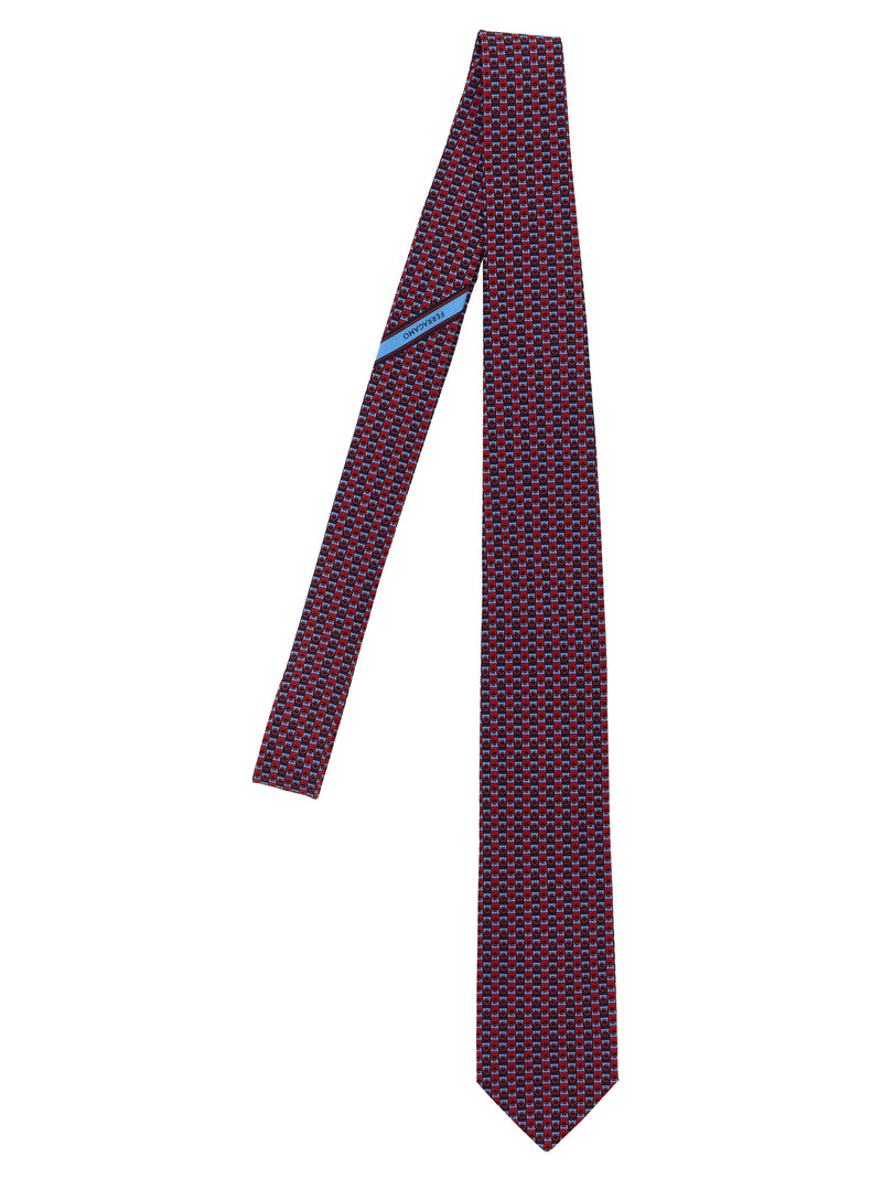 Ferragamo Ferragamo Gancini Print Tie