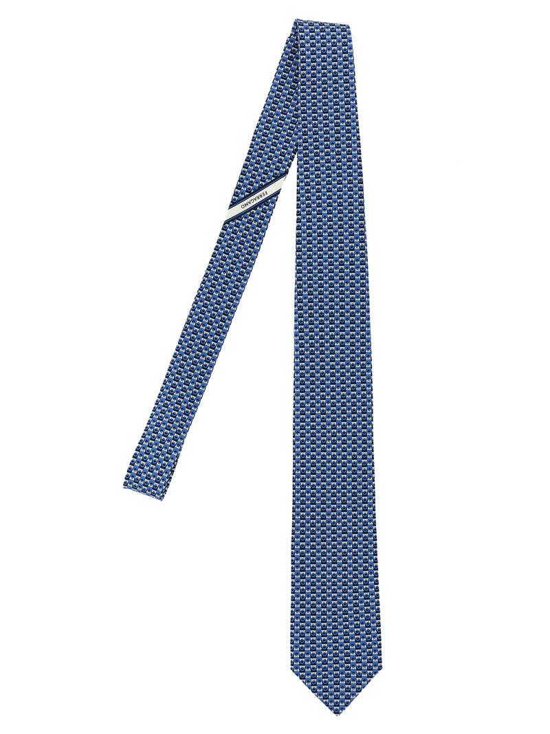 Ferragamo Ferragamo Gancini Print Tie