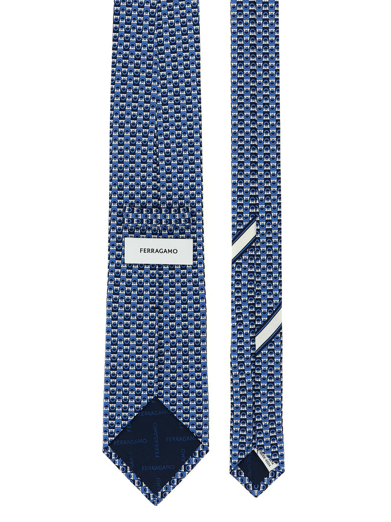 Ferragamo Ferragamo Gancini Print Tie