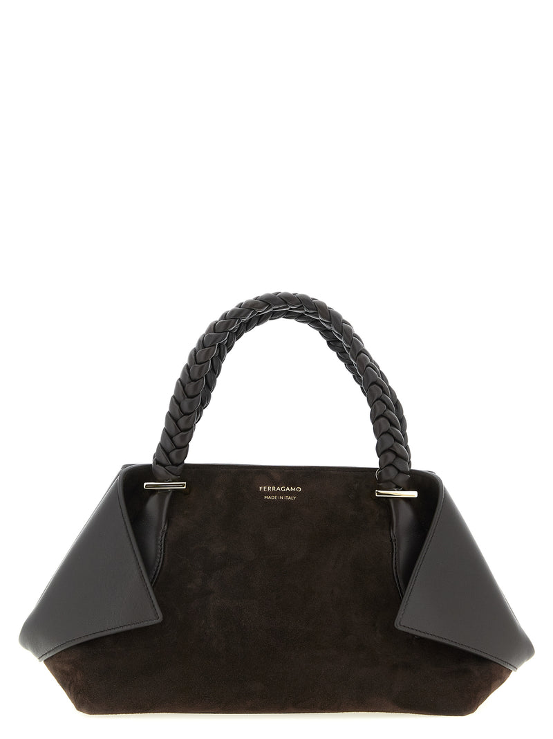 Ferragamo Scarf Th S Handbag - Leather | Urbalenti™ NYC