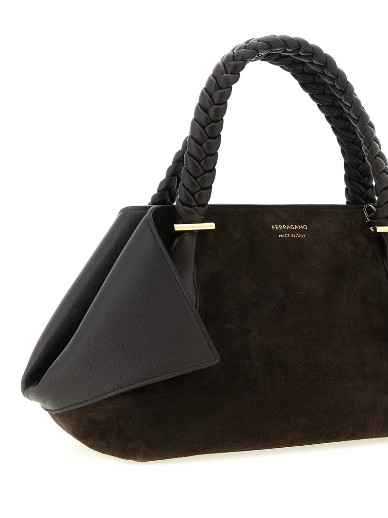 Ferragamo Scarf Th S Handbag - Leather | Urbalenti™ NYC