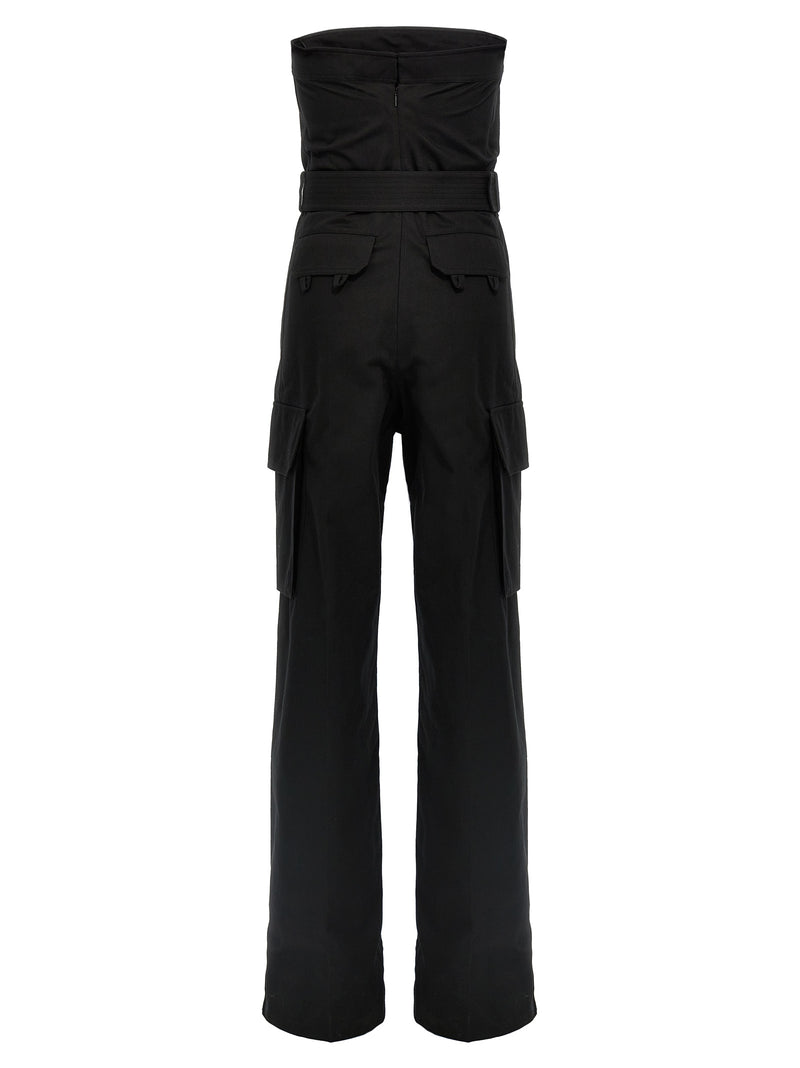 Saint Laurent Cassandre Bustier Jumpsuit | Urbalenti™ NYC