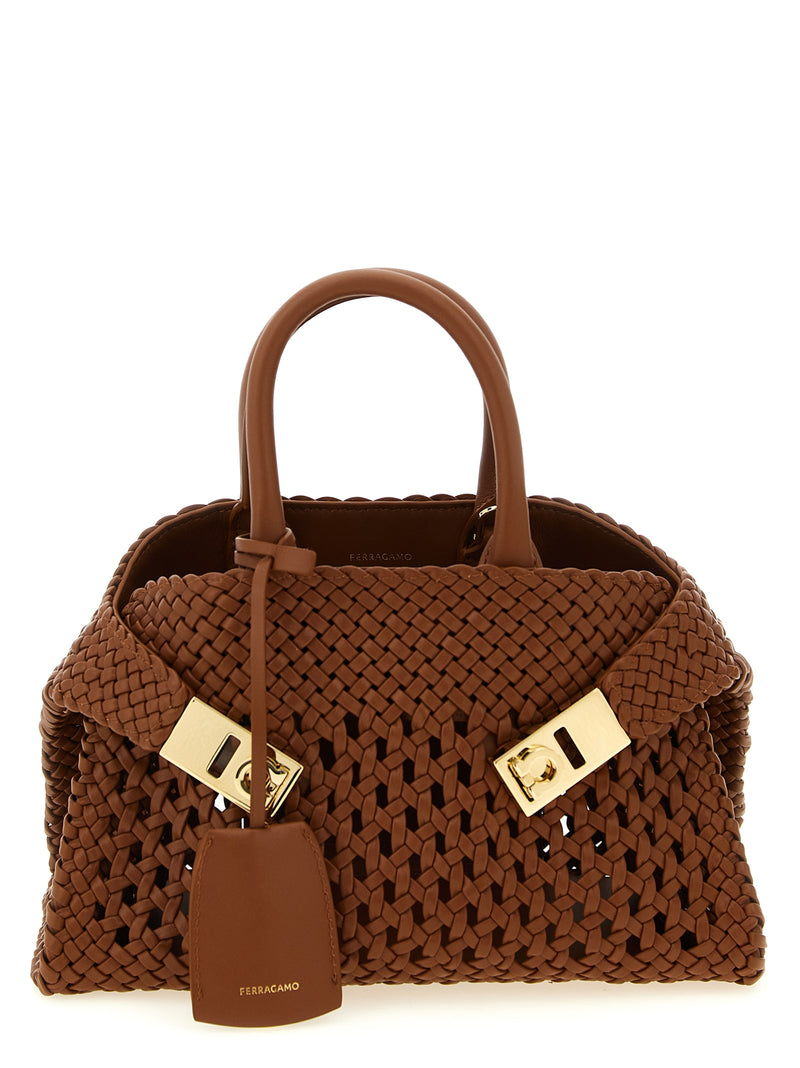 Ferragamo Hug Mini Handbag - Leather - Style 01NATURALE | Urbalenti | Ur... | Urbalenti™ NYC
