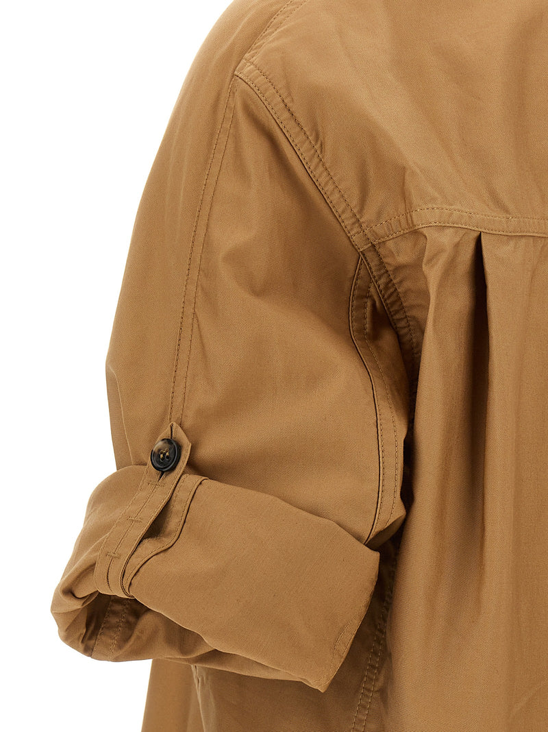Saint Laurent Twill Blouse | Urbalenti™ NYC