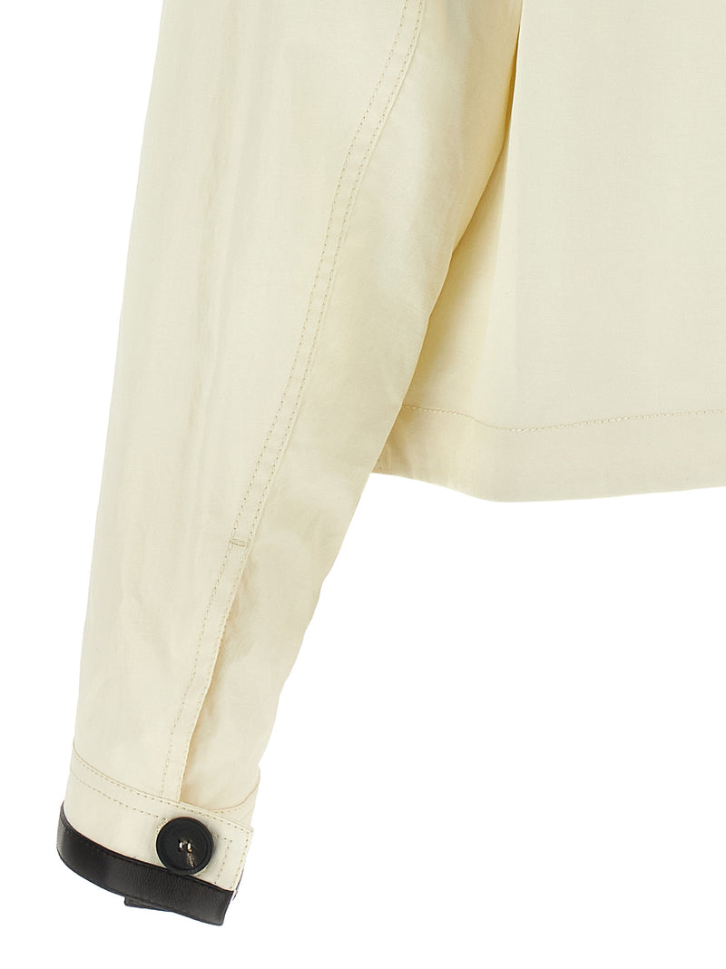 Ferragamo Tech Linen Jacket | Urbalenti™ NYC