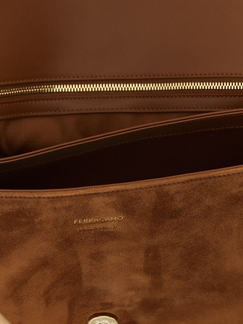Ferragamo Th L Shoulder Bag | Urbalenti™ NYC