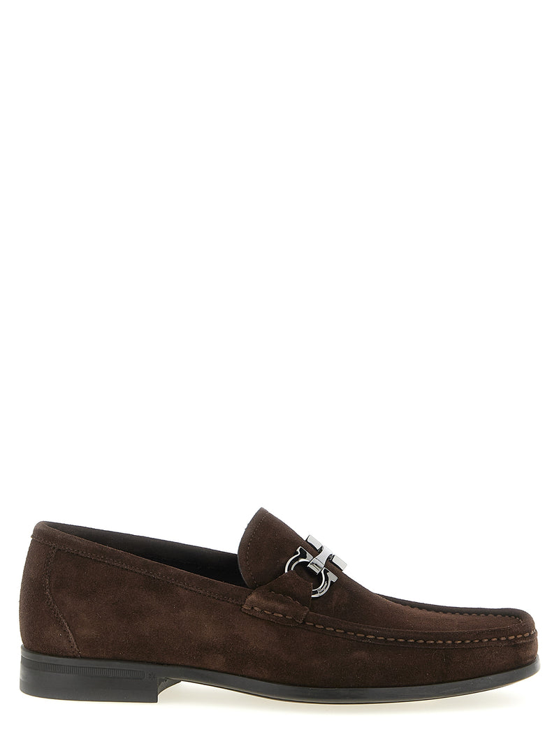 Ferragamo Grandioso 2 Loafers - Rubber - Style 791668BARK | Urbalenti |... | Urbalenti™ NYC