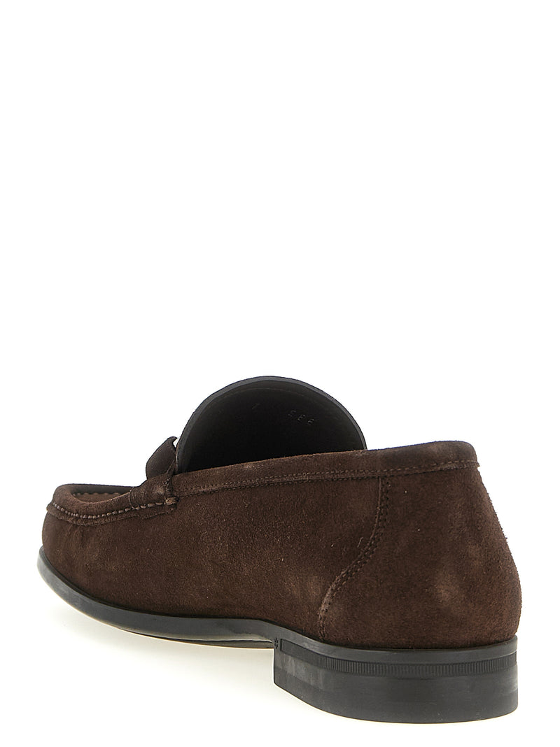Ferragamo Grandioso 2 Loafers - Rubber - Style 791668BARK | Urbalenti |... | Urbalenti™ NYC