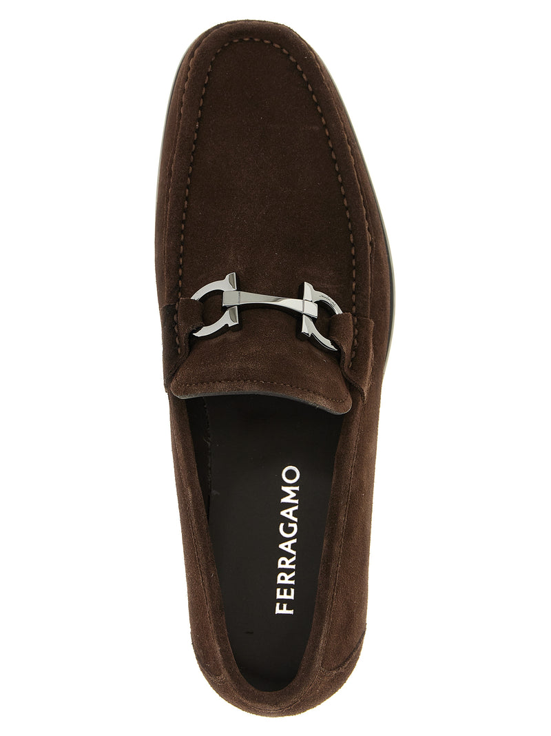Ferragamo Grandioso 2 Loafers - Rubber - Style 791668BARK | Urbalenti |... | Urbalenti™ NYC