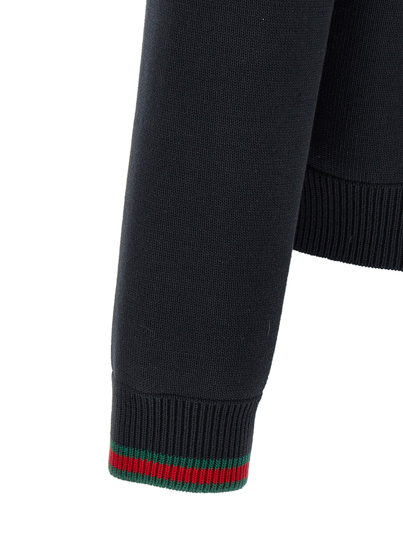 Gucci Gucci Bomber Jacket With Tassel And Sweater