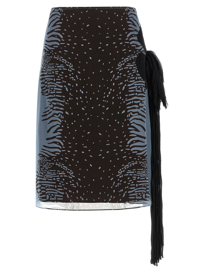 Ferragamo Ferragamo Georgette Skirt