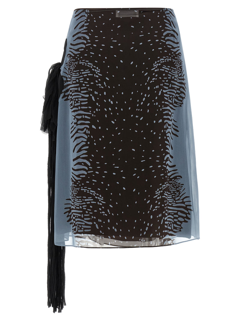 Ferragamo Ferragamo Georgette Skirt