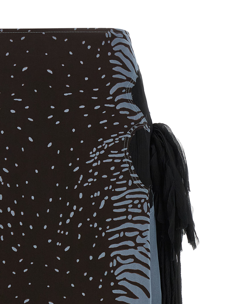 Ferragamo Ferragamo Georgette Skirt