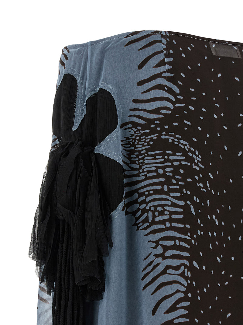 Ferragamo Ferragamo Georgette Skirt