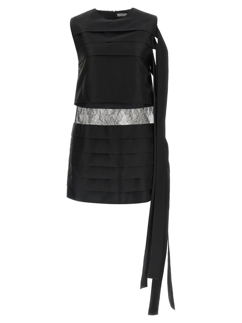 Ferragamo Ferragamo Lace Insert Dress